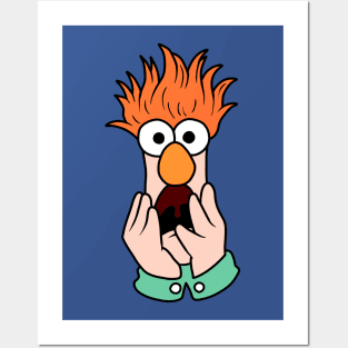 Beaker Muppets Posters and Art